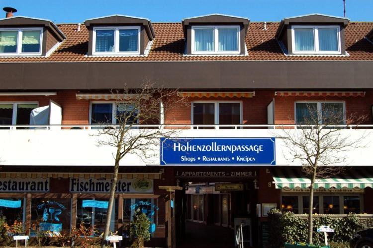 Hohenzollernpassage Wohnung Seemoewe Busum Exterior photo